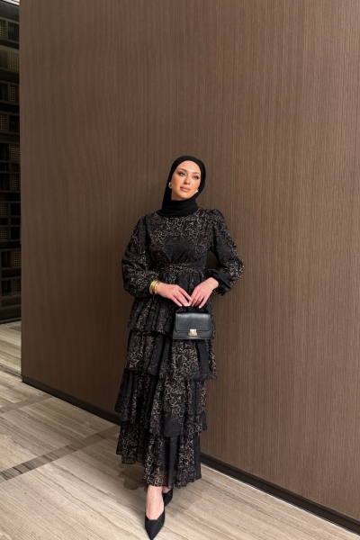 Ekin Elbise Siyah