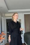 Gülcan Pantolonlu Takım Siyah