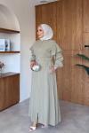 Fazilet Elbise Haki 