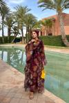 Sabriye Elbise Bordo 