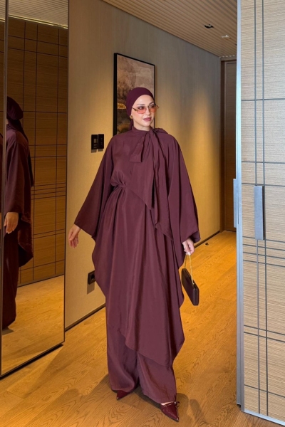 Ceyhan Pantolonlu Takım Bordo 