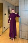 Aslı Elbise Mürdüm 