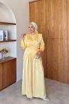 Yaşam Pantolonlu Takım Sarı 