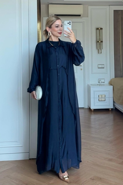 Name Elbise Takım Lacivert