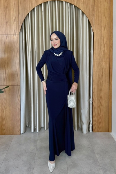 Leyal Elbise Lacivert 