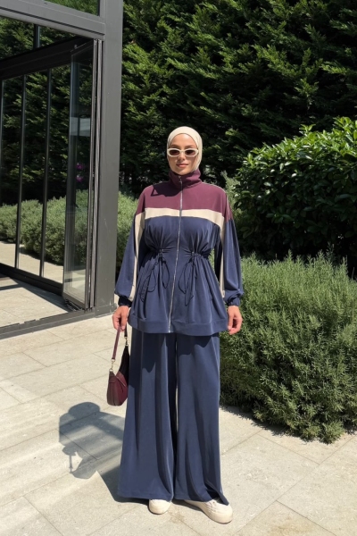 Laçin Pantolon Takım Lacivert