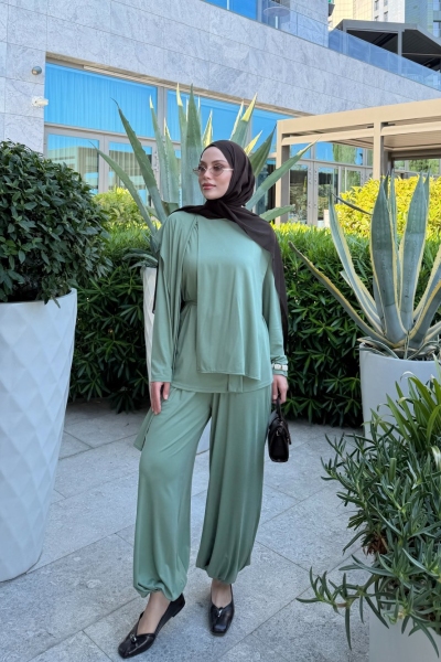 Sara Pantolon Takım Çağla