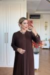 Aynur Elbise Kahve 