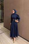 Filiz Elbise Lacivert 