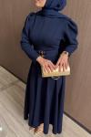 Filiz Elbise Lacivert 