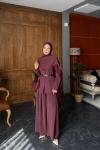 Elvan Pantolon Takım Bordo 