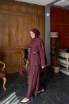 Elvan Pantolon Takım Bordo 