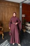 Elvan Pantolon Takım Bordo 
