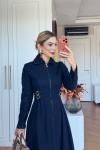 Samia Elbise Lacivert 