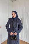 Hüsna Etekli Takım Lacivert 