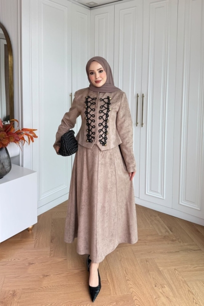 Hüsna Etekli Takım Vizon