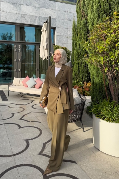 Alice Pantolon Takım Yeşil