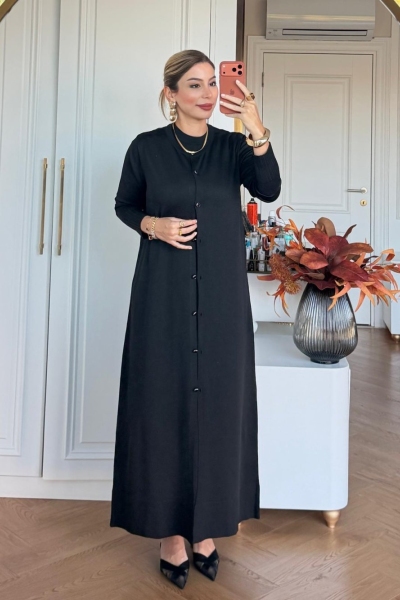 Sezen Elbise Takım Siyah