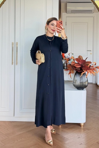 Sezen Elbise Takım Lacivert