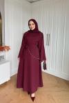 Bala Elbise Bordo 