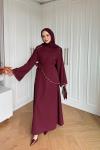 Bala Elbise Bordo 