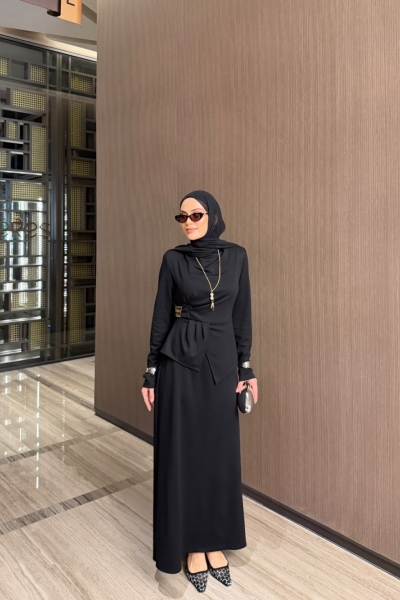 Armina Elbise Siyah 