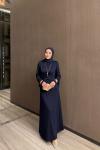 Armina Elbise Lacivert 