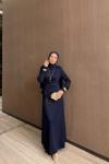 Armina Elbise Lacivert 