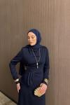Armina Elbise Lacivert 