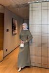 Armina Elbise Haki 