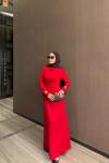 Armina Elbise Kırmızı 