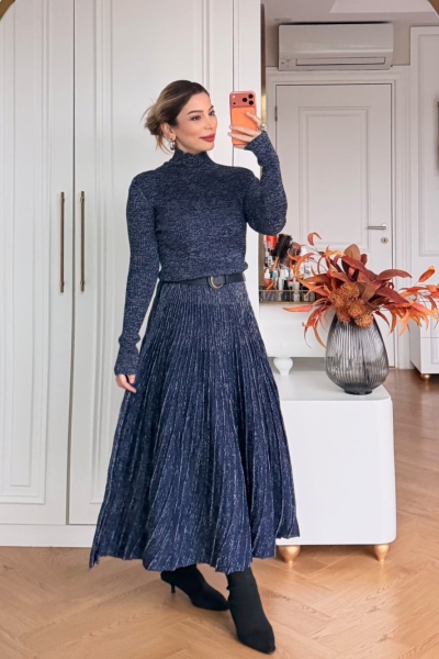 Lena Elbise Lacivert 