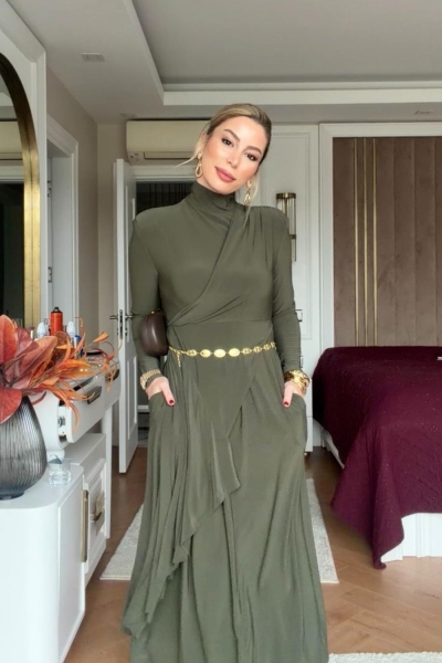 Hande Elbise Haki
