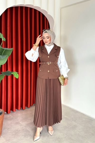 Tülin Takım Kahverengi