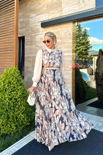 Zeynep Elbise Lacivert