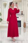 Btk Turna Elbise 4204 Kırmızı