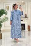 Btk Zara Elbise Tunik 4620 Mavi